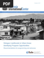 Refugee Livelihoods in Urban Areas