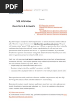 Download SQL Interview Questions and Answers PDF Download by subash_dot SN125498235 doc pdf