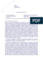 Nuevo Concepto de Discapacidad - I PDF