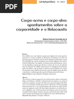 Corporeidade e o Holocausto