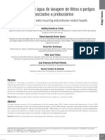 Recirculação de Água de Lavagem de Filtros e Perigos PDF