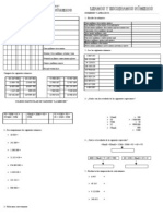 Lectura y Escritura de Numeros