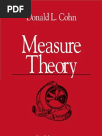 測度論 ポール ハルモス Measure Theory PAUL HALMOS Paul Halmos Measure Theory PDF | PDF