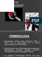 Historia de La Criminología