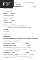 Test 2 Passive Voice VII_VIII