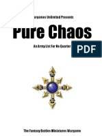 No Quarter: Pure Chaos (Supplement)