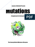 No Quarter: Mutations (Supplement)