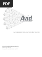 Avid Keyboard Shortcuts Bible 2009