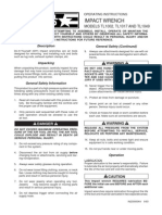 322332operating Instructions Models TL1002, TL1017 and TL1049