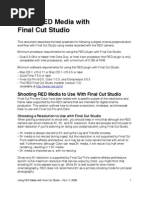 Download Using RED Media with Final Cut Pro Studio 2 by HDevolution SN12556567 doc pdf
