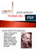 JHON-BOWLBY Teoria Del Afecto