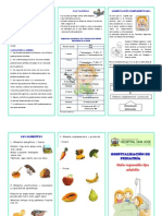 Triptico de Pediatria