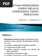 Download Penataan Permukiman Kumuh Melalui Konsolidasi Tanah Perkotaan  by   Pustaka  Perumahan dan Kawasan Permukiman PIV PKP SN125576488 doc pdf