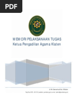 Download Memori Pelaksanaan Tugas KPA Finalpdf by samanhudi9 SN125583948 doc pdf