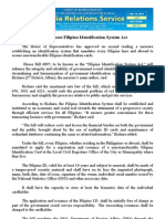 Feb15.2013 - Bhouse Passes Filipino Identification System Act