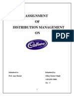 Cadbury India distribution management analysis