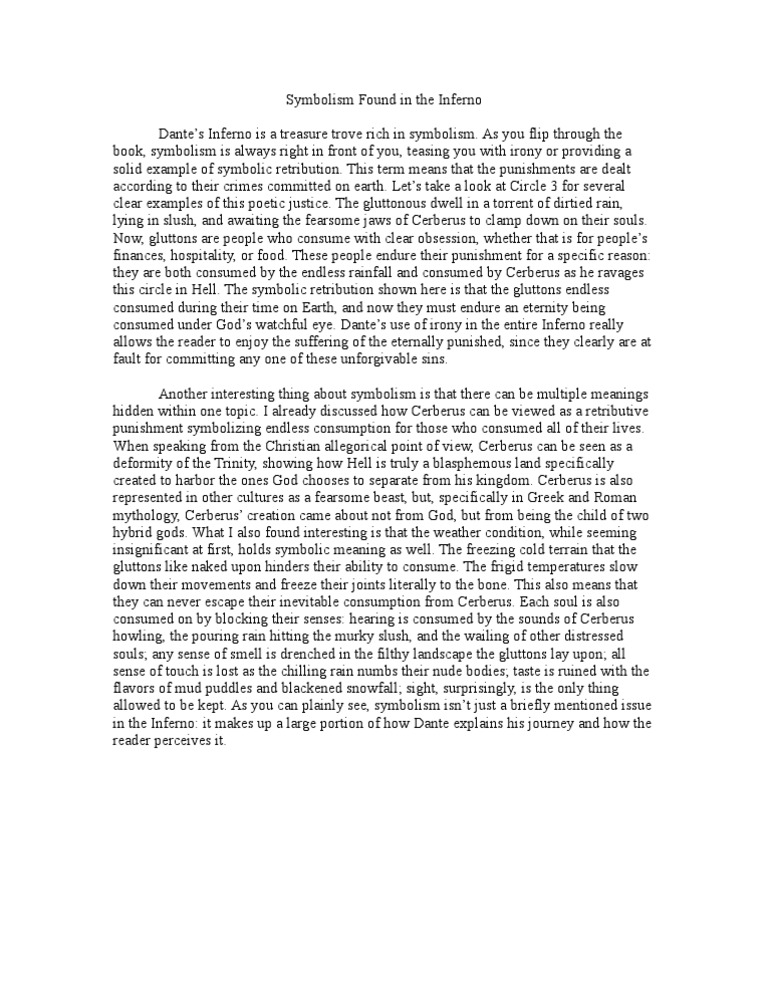 Dante's inferno summary image