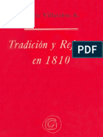 6573172 Tradicion y Reforma en 1810 Sergio Villalobos R