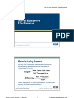 10 Overall Equipment Effectiveness