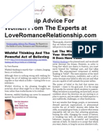 Relationship Advice For Women From The Experts at LoveRomanceRelationship.com