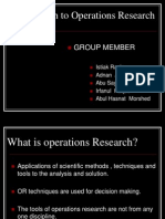 Operations Research