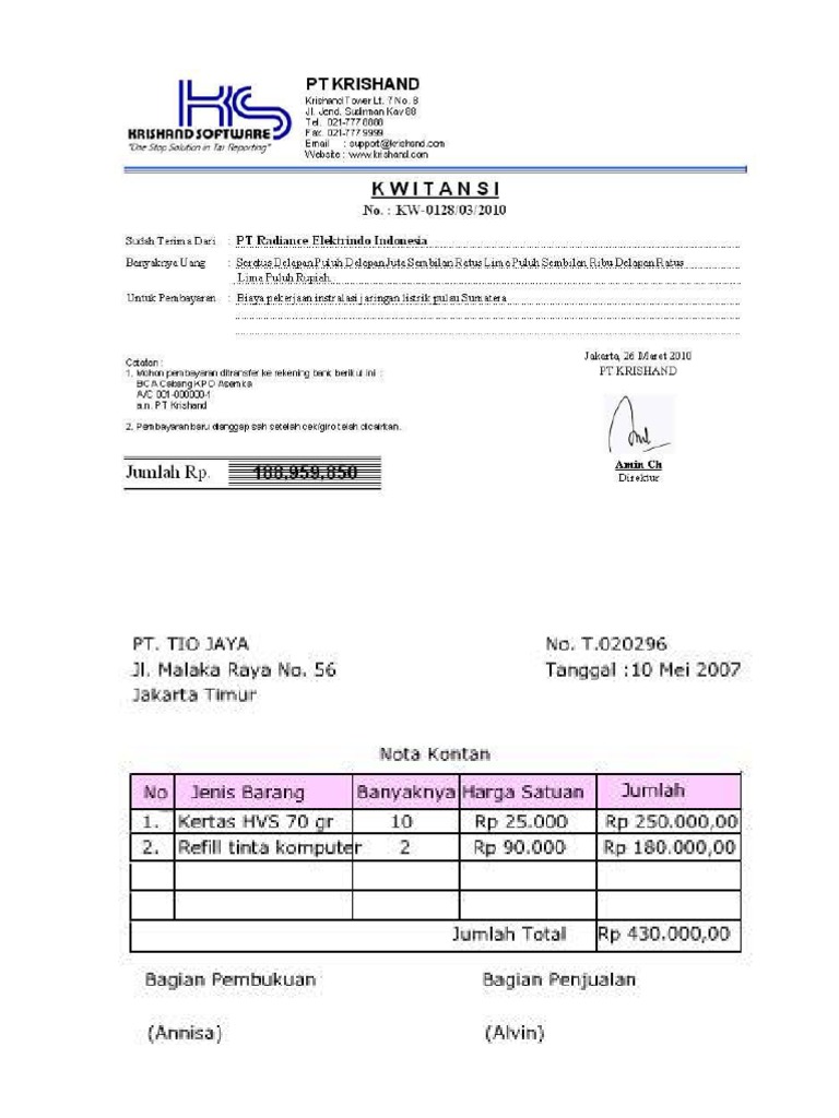 Contoh Nota | PDF