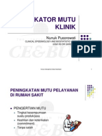 Indikator Mutu Klinik