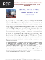 Crónica Juicio GRUPO DE LOS 24 (13-02-2013)