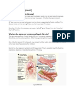 Cystic Fibrosis (Cont.)