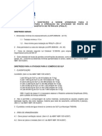 ROTEIRO COM AS DIRETRIZES A SEREM ATENDIDAS PARA O licenciamento de posto de gás liquefeito