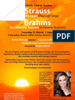 DCS Brahms and Strauss 23 March