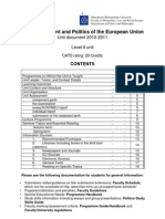 The Government and Politics of The European Union