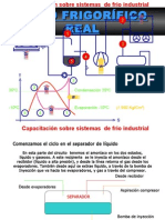 Ciclo frigorífico real y sus componentes