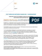 RootMetrics Bridgeport CT Press Release 021513