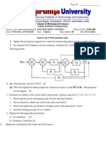 School of Mechanical Sciences: (Third Internal Examination)