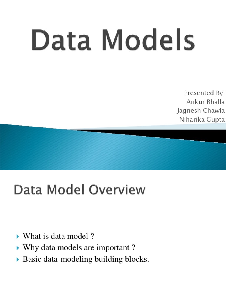 Data Modeling Basics and Importance | PDF