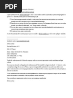 Carta de motivação