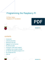 Programming The Raspberry Pi