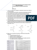 1ª Lista Transistores BJT