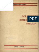 Orts Alberdi, Francisco - Delitos de Comision Por Omision - 1979
