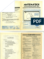 Matematica Valcea februarie 1990