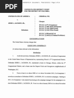 Download US v Jesse L Jackson Jr - Stamped Information by Ann Weiler SN125690555 doc pdf