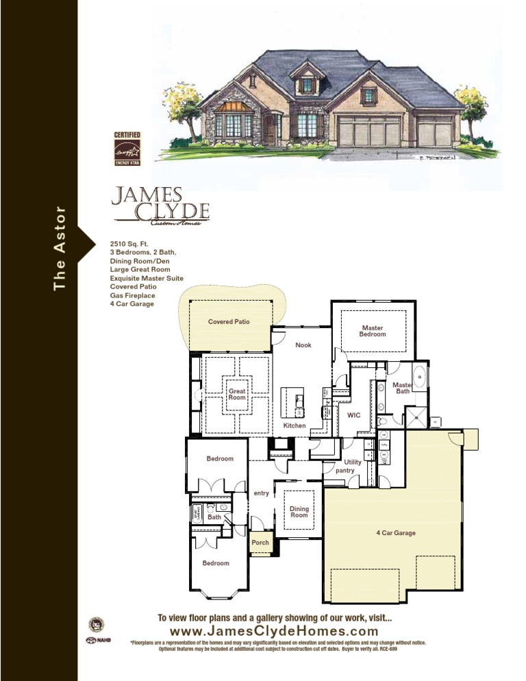 Astor Home Floor Plan Overview | PDF | Law | Home & Garden