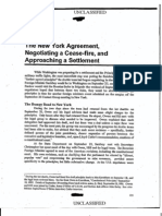 Chapter 6 The New York Agreement Negotiating A Cease Fire and Approaching A Settlement
