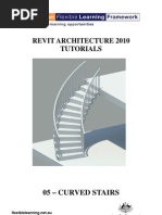 Creating Curved Stairs in Revit