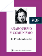 Evgeni Preobrazhenski - Anarquismo y Comunismo (1921)