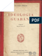 Ideologia Guarani - Natalicio González - 1958 - Paraguay - Portalguarani