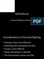 Self Defense: Ground Fighting and Escape