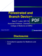 Fenestrated or Branched Prostheses in Thoracic and Abdominal Aorta