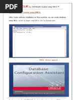 Database Creation Using DBCA
